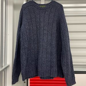100% Wool Eddie Bauer Sweater Size Large
